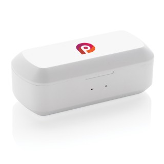 Auriculares inalámbricos publicitarios con caja de carga